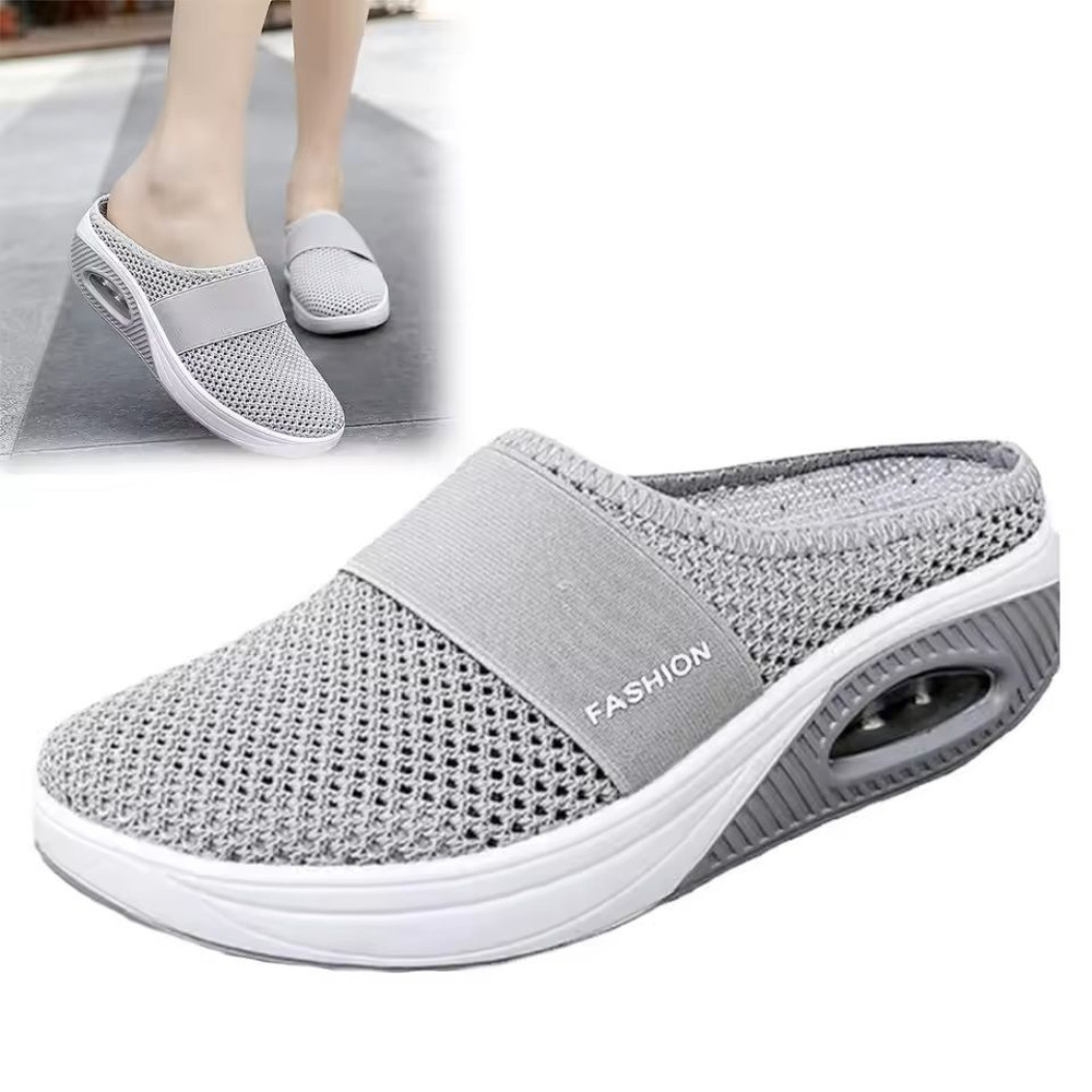 Womens Breathable Slip On Walking Sandals With Arch Support 8