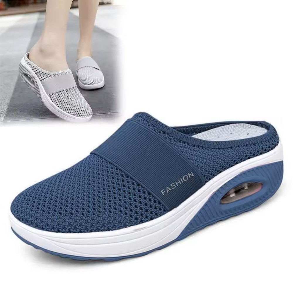 Womens Breathable Slip On Walking Sandals With Arch Support 12
