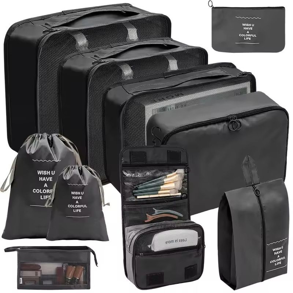 Travel Organizer Packing Cubes Set For Luggage And Clothes 1