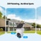 4MP Wifi Solar Security Camera Kit With Siren And Two Way Audio 1