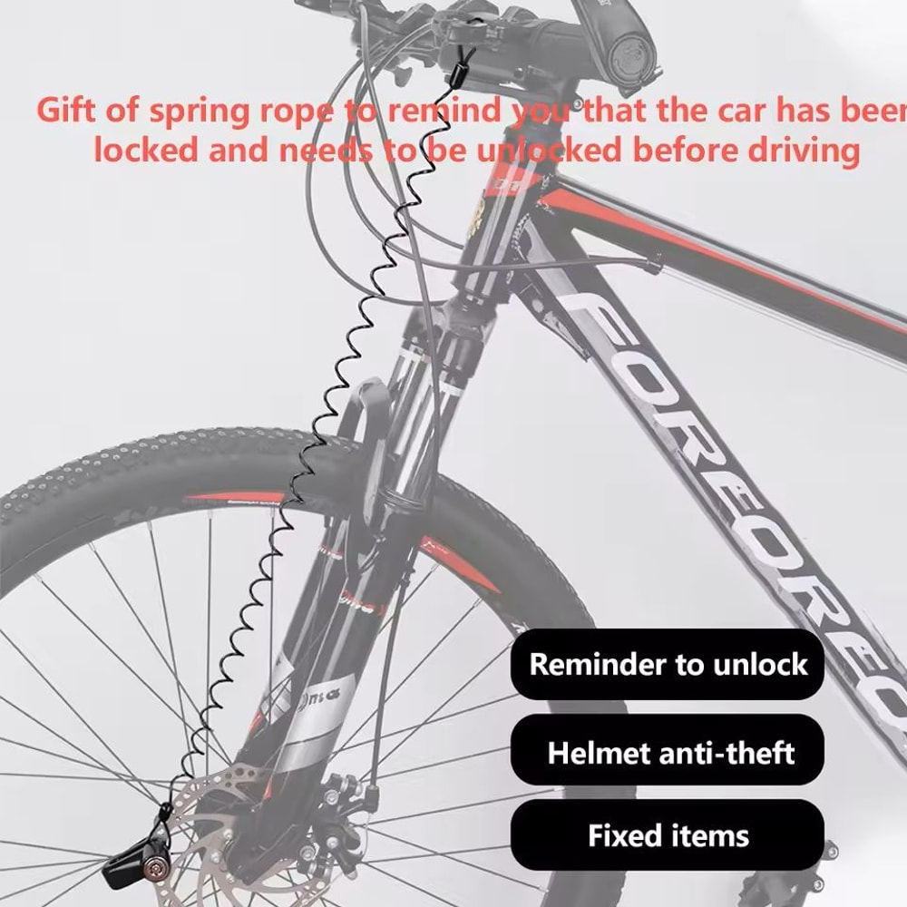 Motorcycle Alarm Disc Brake Lock Waterproof Anti Theft 5