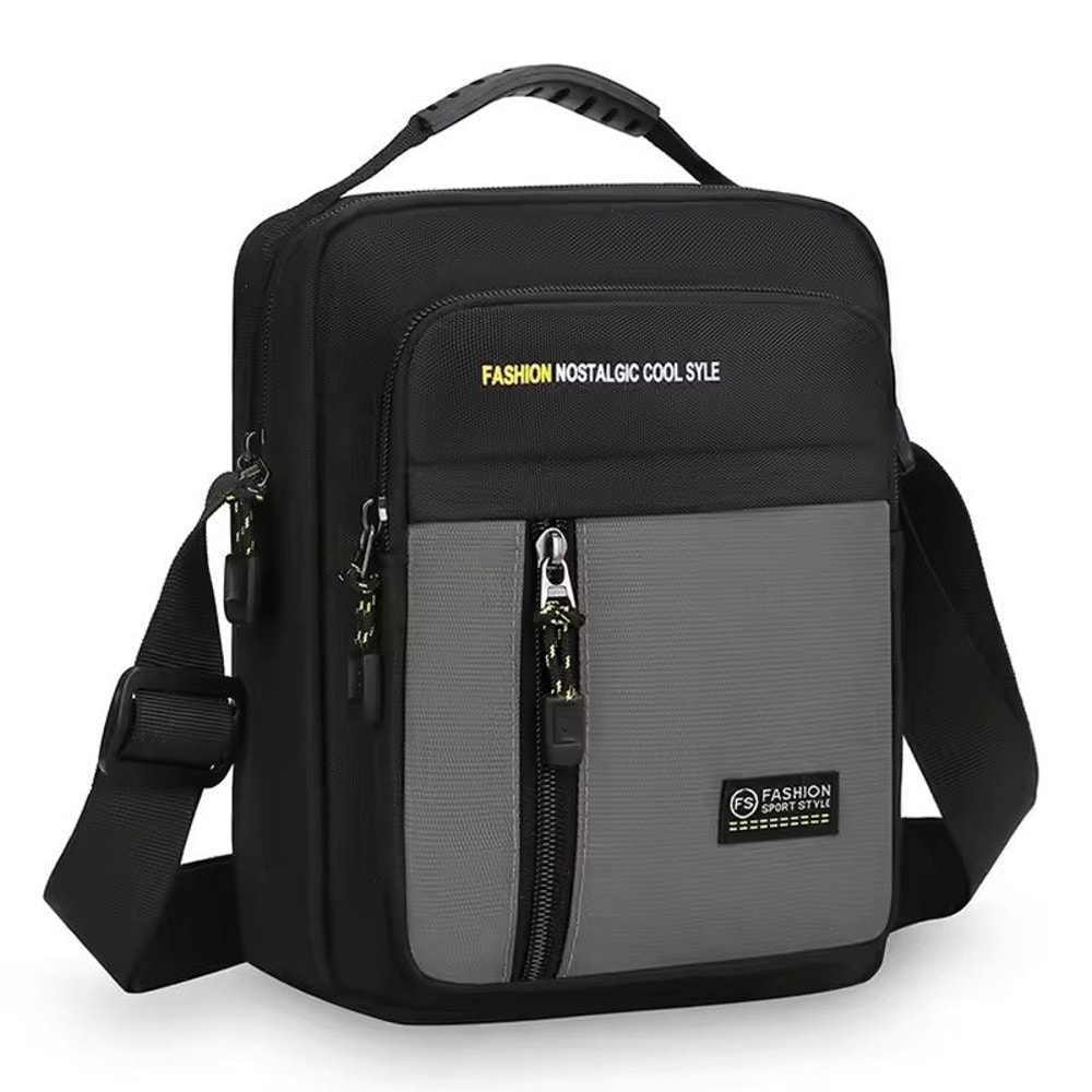 Mens Crossbody Shoulder Bag With Multi Pockets 9