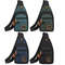 Mens Waterproof Hiking Crossbody Shoulder Chest Bag 5