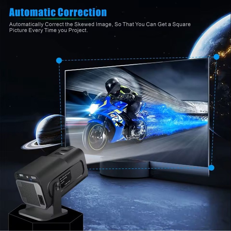 Mini Android Projector With 300ANSI Brightness And Carry Bag Option 2