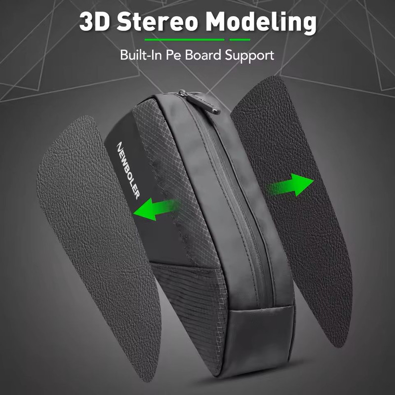 Waterproof Bike Frame Bag With Reflective Strips And Large Capacity 3