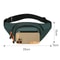 Waterproof Oxford Mobile Waist Bag With Large Capacity 2