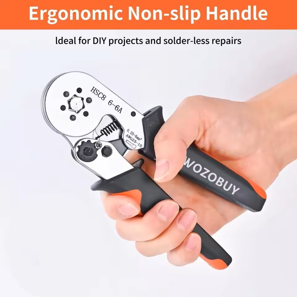 Mini Electrical Wire Crimping Tool With Ferrule Sleeves 5
