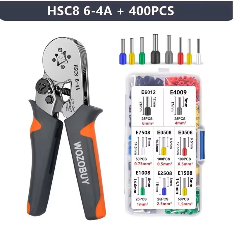 Mini Electrical Wire Crimping Tool With Ferrule Sleeves 6