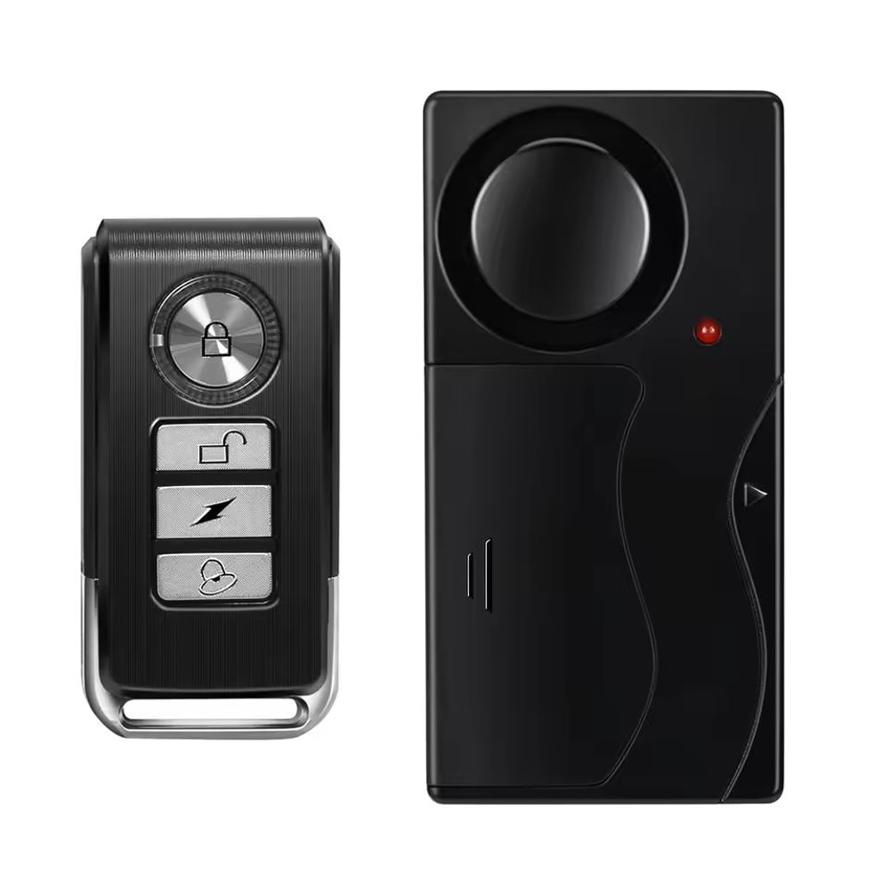 Wireless Vibration Alarm With Remote Control For Bike And Vehicle Security 6