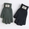 Mens Knitted Touchscreen Gloves Warm Wool Cashmere Mittens 3
