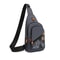 Mens Nylon Chest Bag Trendy Crossbody Shoulder Bag 2