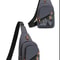 Mens Nylon Chest Bag Trendy Crossbody Shoulder Bag 8