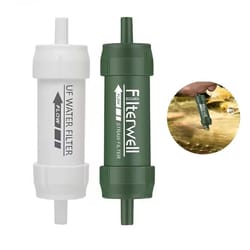 mini portable water filter straw emergency purifier