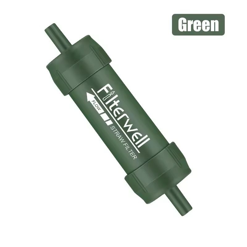Mini Portable Water Filter Straw Emergency Purifier 9