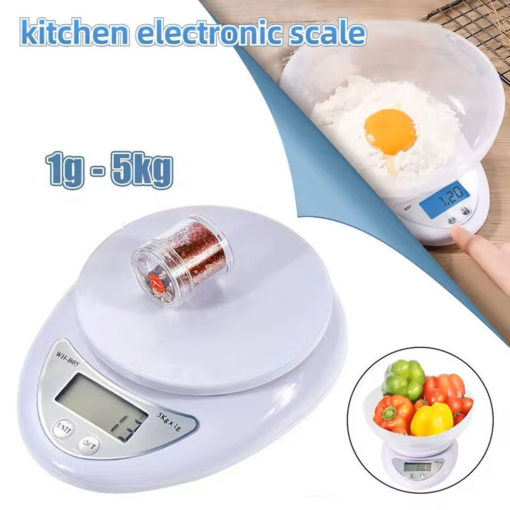 Portable Digital Kitchen Scale LED Food Measuring Tool 0