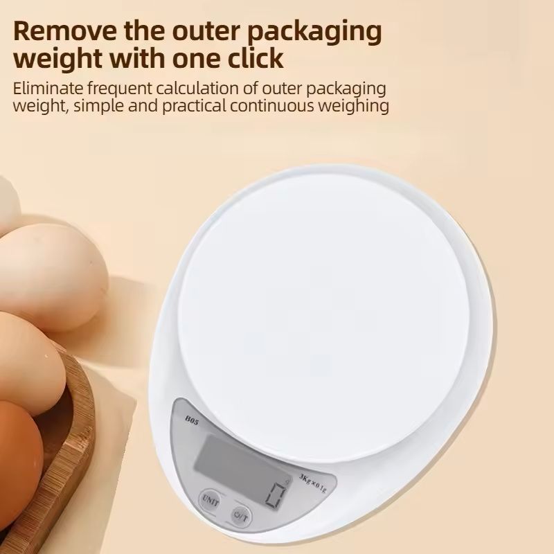 Portable Digital Kitchen Scale LED Food Measuring Tool 1