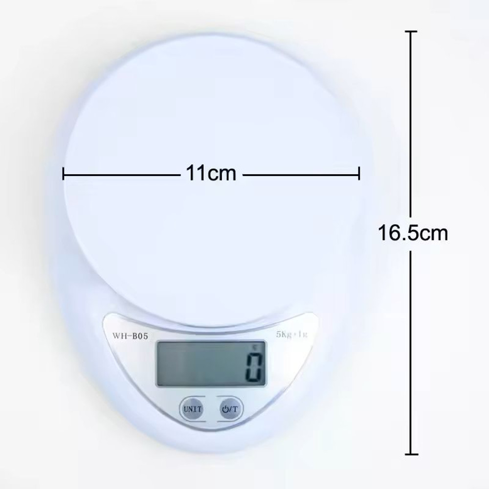 Portable Digital Kitchen Scale LED Food Measuring Tool 2