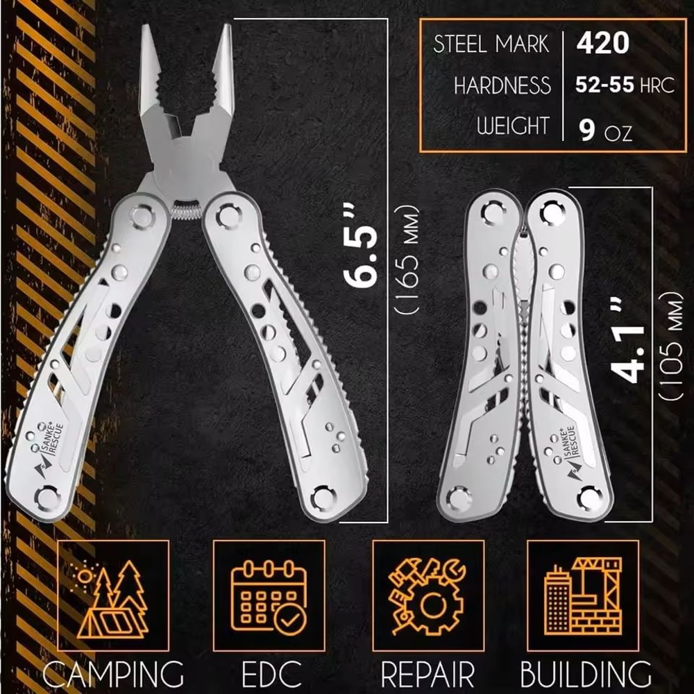 24 In 1 Multitool Pliers Survival And Camping Tool 1