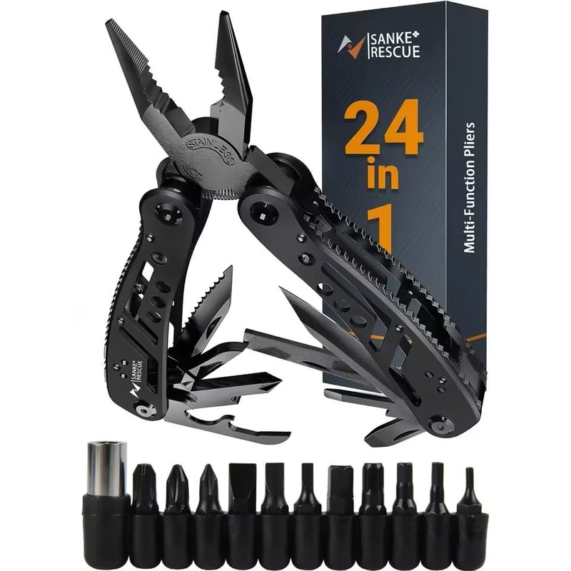 24 In 1 Multitool Pliers Survival And Camping Tool 6