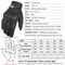 Vintage Leather Motorcycle Gloves Men Touchscreen AntiSlip 5