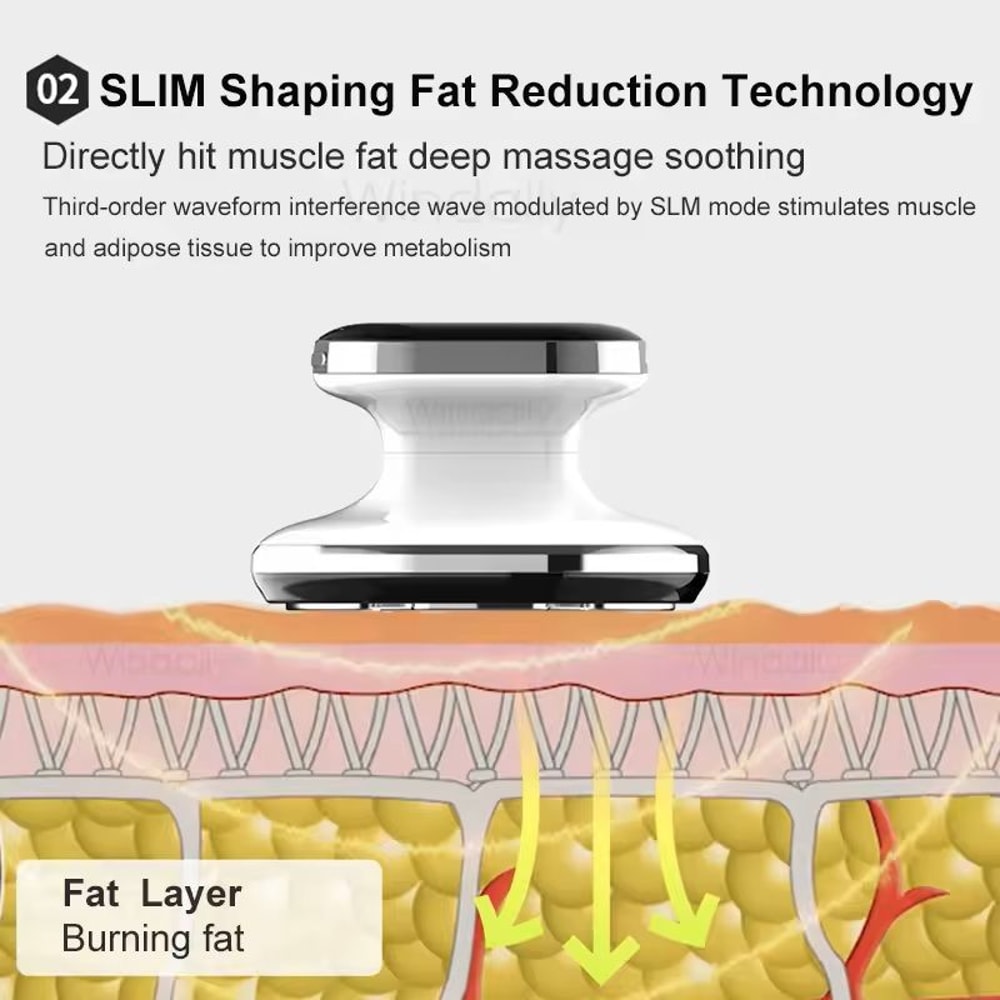 Slimming Machine With EMS And RF Radio Frequency LED Light Therapy Fat Burner 2