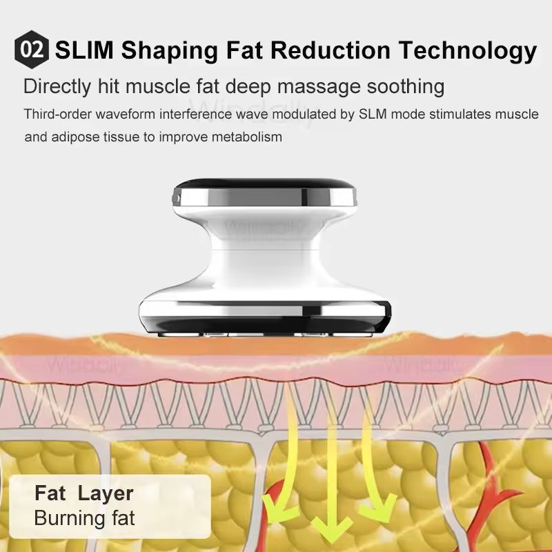 Slimming Machine With EMS And RF Radio Frequency LED Light Therapy Fat Burner 2