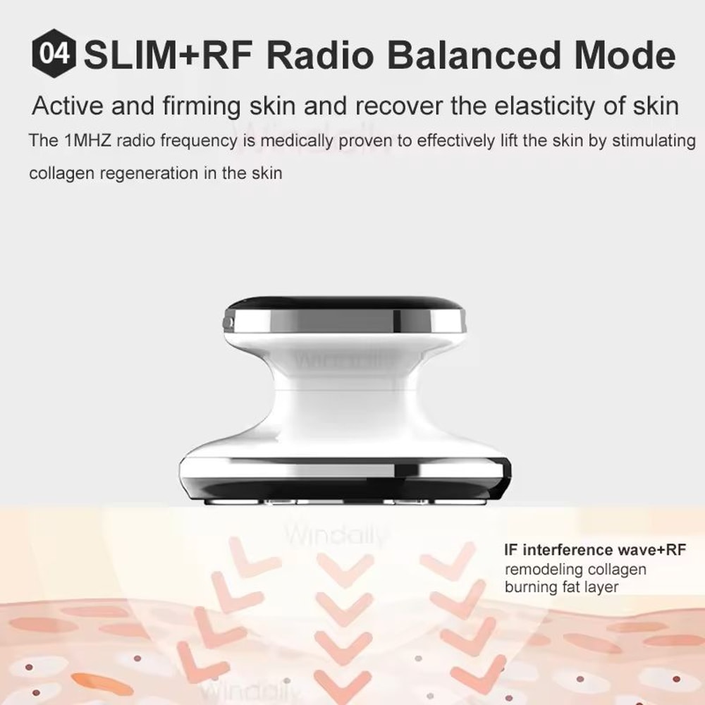 Slimming Machine With EMS And RF Radio Frequency LED Light Therapy Fat Burner 3