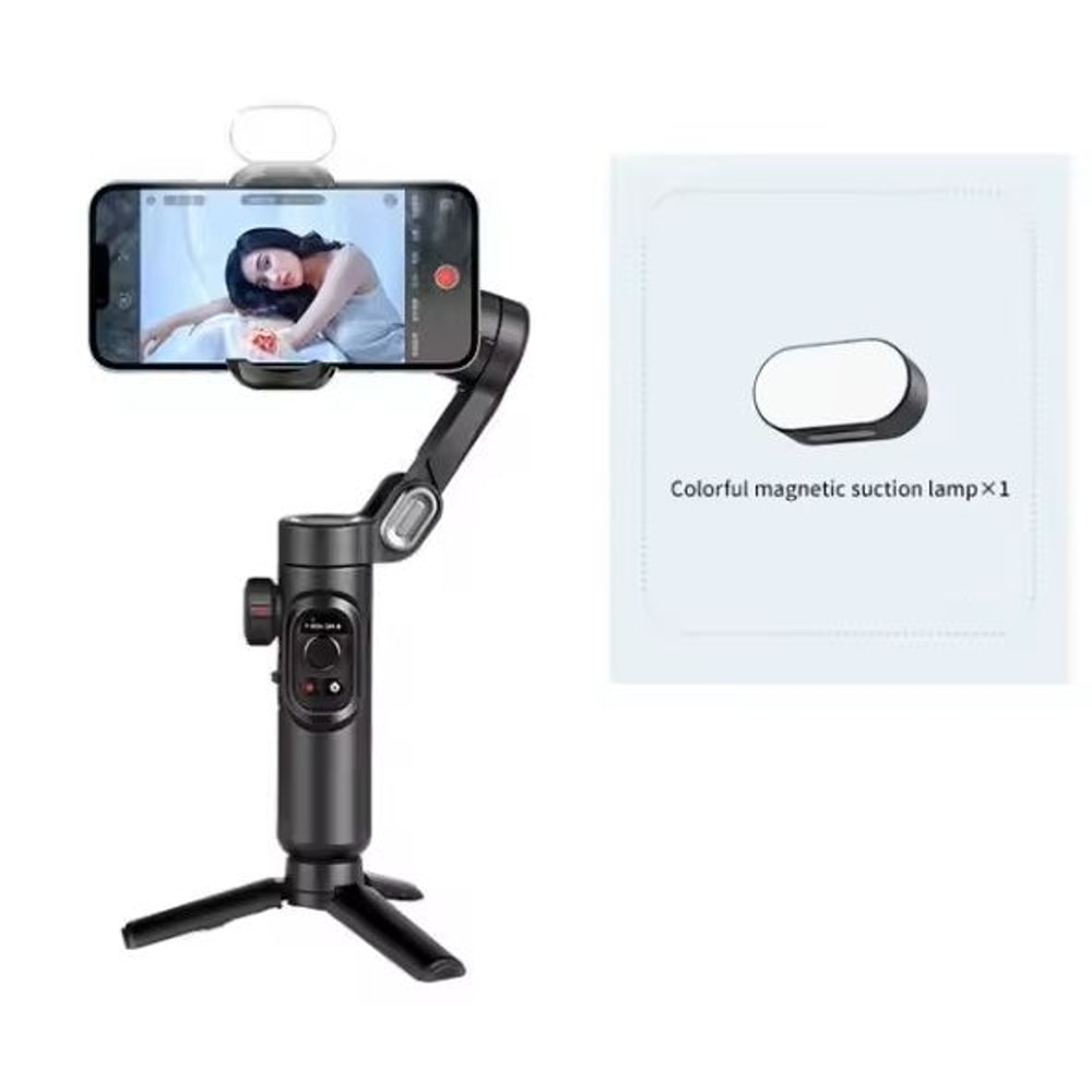 3Axis Smartphone Gimbal Stabilizer With Face Tracking And Fill Light 7