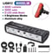 Bicycle Headlight 10000 Lumen Waterproof USB Rechargeable 10