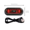 Rechargeable Helmet LED Taillight Waterproof Safety Signal Lamp 6