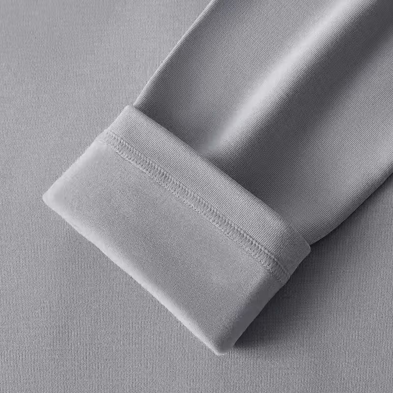 Mens Thermal Underwear Set Long Sleeve Top And Bottom 2