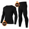 Mens Thermal Underwear Set Long Sleeve Top And Bottom 5
