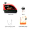Motorcycle Alarm Disc Brake Lock 120dB Anti Theft Padlock 13