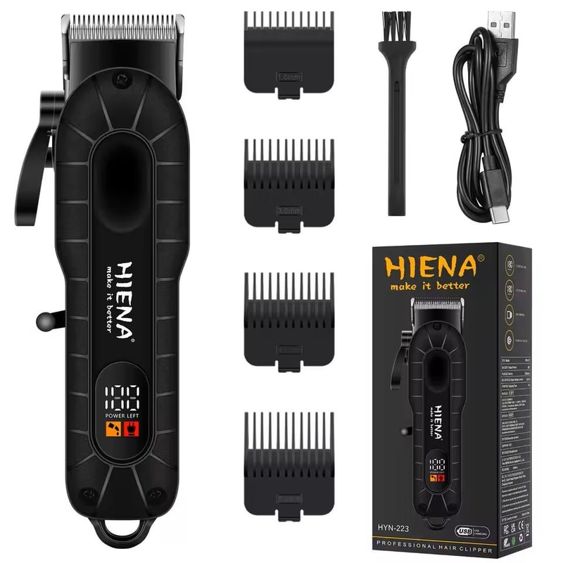 Professional Hair Clipper Electric Hair Trimmer For Men 9