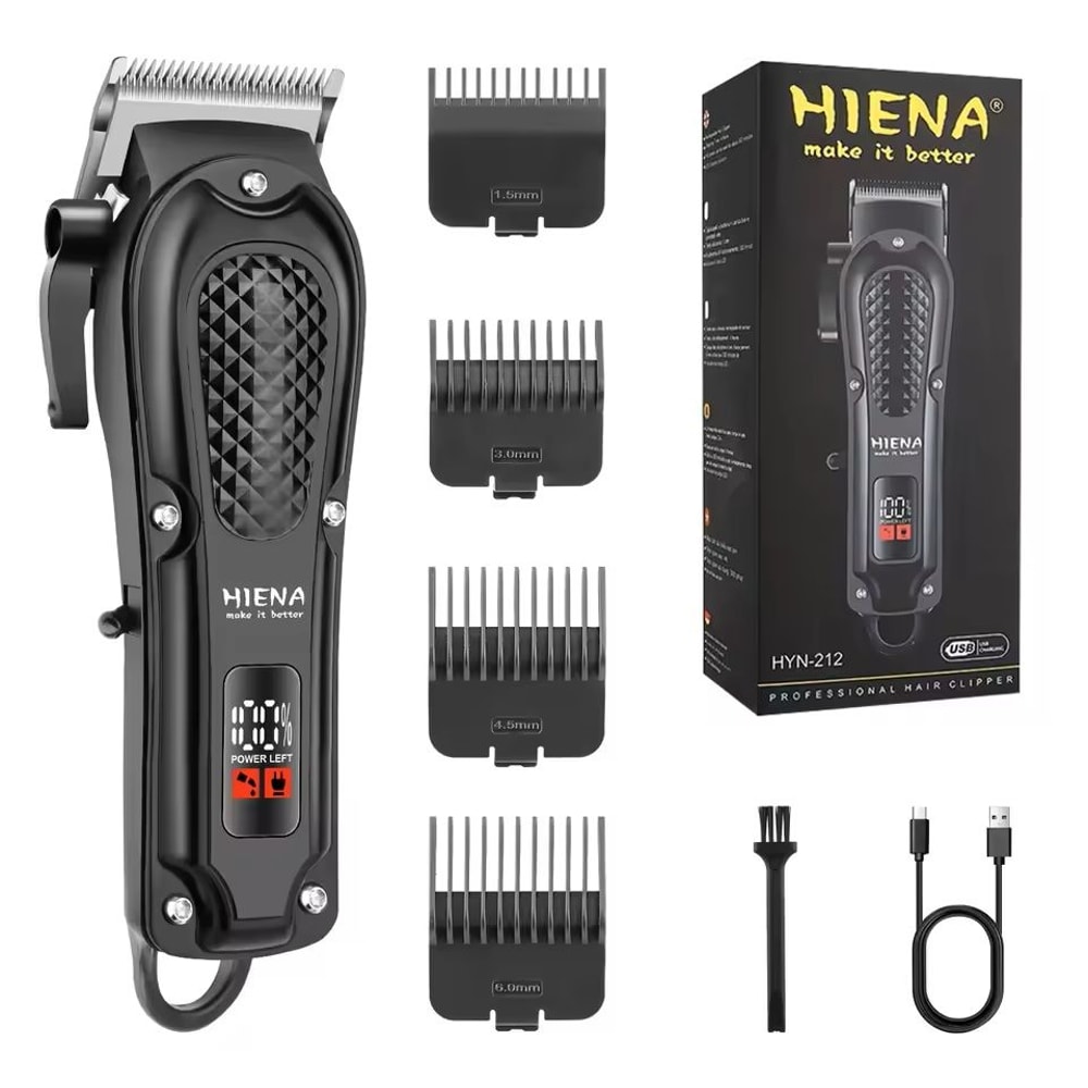 Professional Hair Clipper Electric Hair Trimmer For Men 8