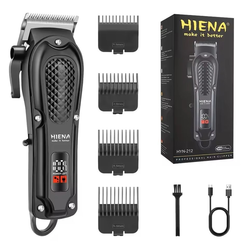 Professional Hair Clipper Electric Hair Trimmer For Men 8