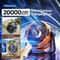 6 In 1 Camping Fan With LED Light Rechargeable Outdoor Air Circulator 0