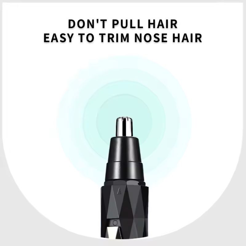 2 In 1 Rechargeable Nose Hair And Beard Trimmer For Men 4