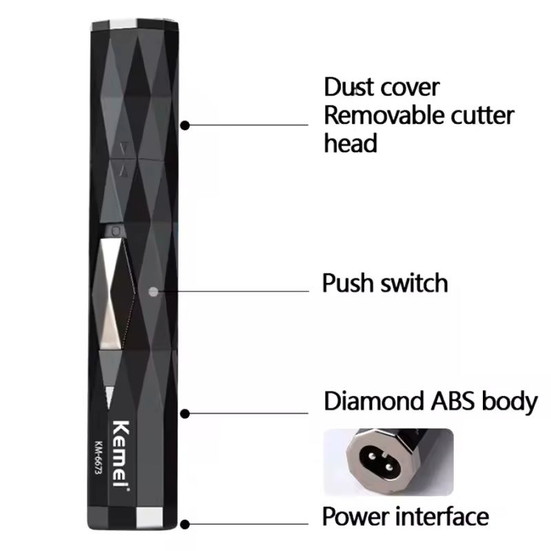 2 In 1 Rechargeable Nose Hair And Beard Trimmer For Men 5