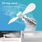 3 In 1 Portable Handheld Fan With Power Bank And Flashlight 2
