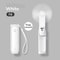 3 In 1 Portable Handheld Fan With Power Bank And Flashlight 6