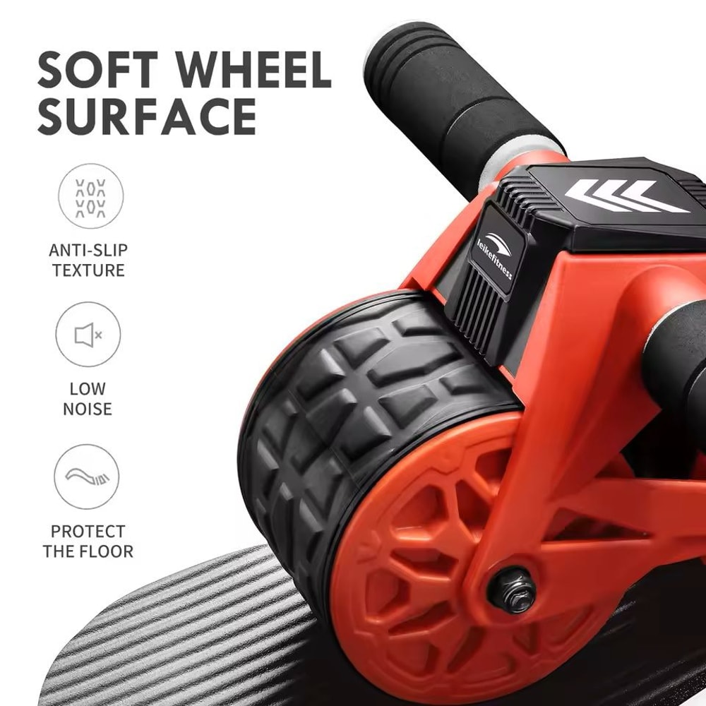 Ab Wheel Roller With Automatic Rebound And Intelligent Display 1