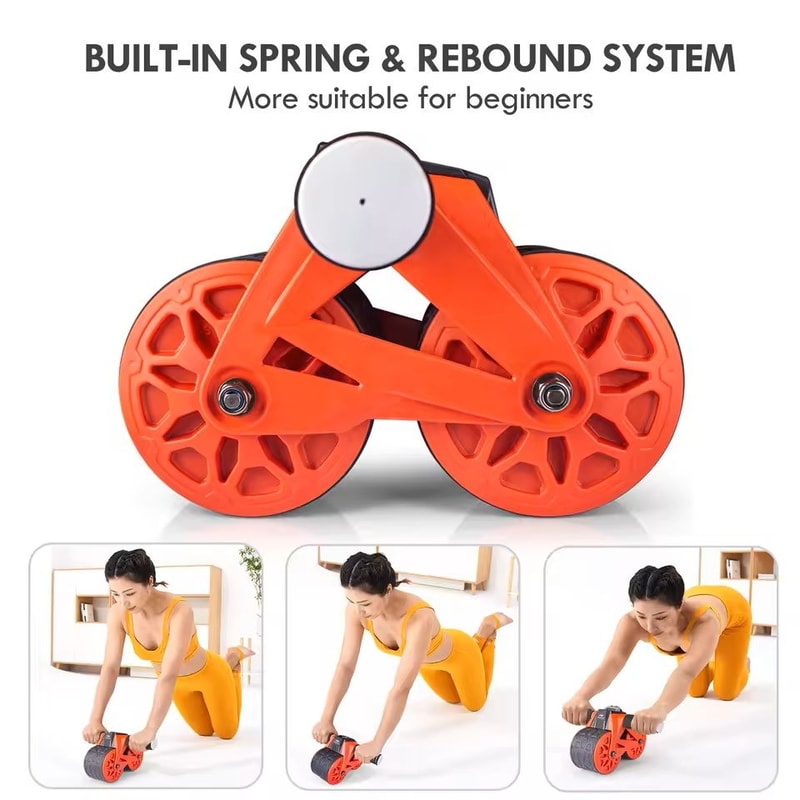 Ab Wheel Roller With Automatic Rebound And Intelligent Display 2