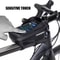 Mountain Bike Front Bar Bag Hard Shell Handlebar Phone Storage 1