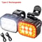 Bike Light Set USB Rechargeable Front And Rear LED Cycling Lights 9