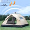 Outdoor Camping Tent With Sunshade Two Doors And Two Windows 5