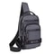 Mens Large Capacity Chest Bag Lightweight Nylon Crossbody Backpack 5