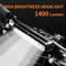 USB Rechargeable Bike Light 8000mAh High Lumen Waterproof Headlight 0