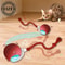 Interactive Cat Ball Toy Rechargeable Smart Rolling With Faux Tail 0
