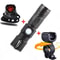 8000 Lumen Bike Light USB Rechargeable 3 In 1 Waterproof Headlight 8